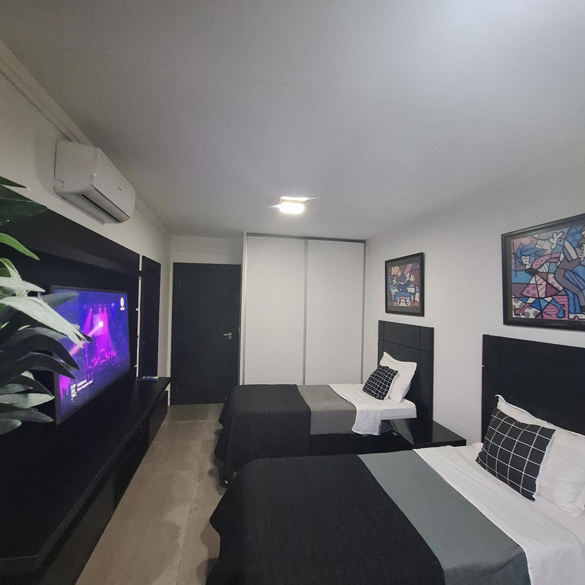 Apartamento Frente Mar Moderno 130M2 Σάντος Εξωτερικό φωτογραφία