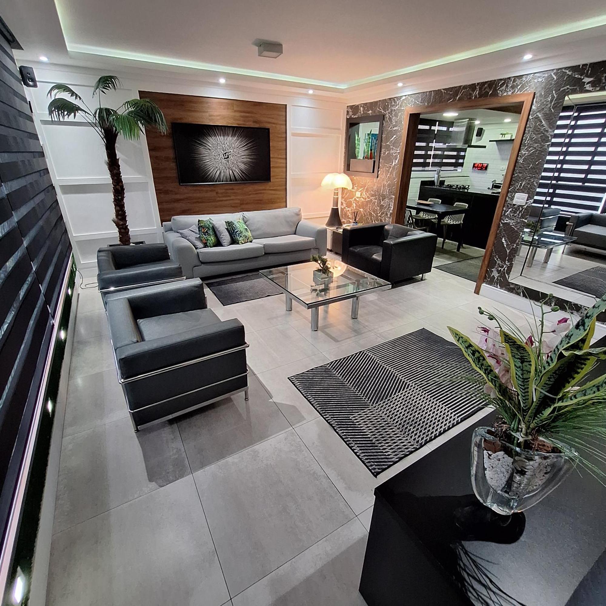 Apartamento Frente Mar Moderno 130M2 Σάντος Εξωτερικό φωτογραφία