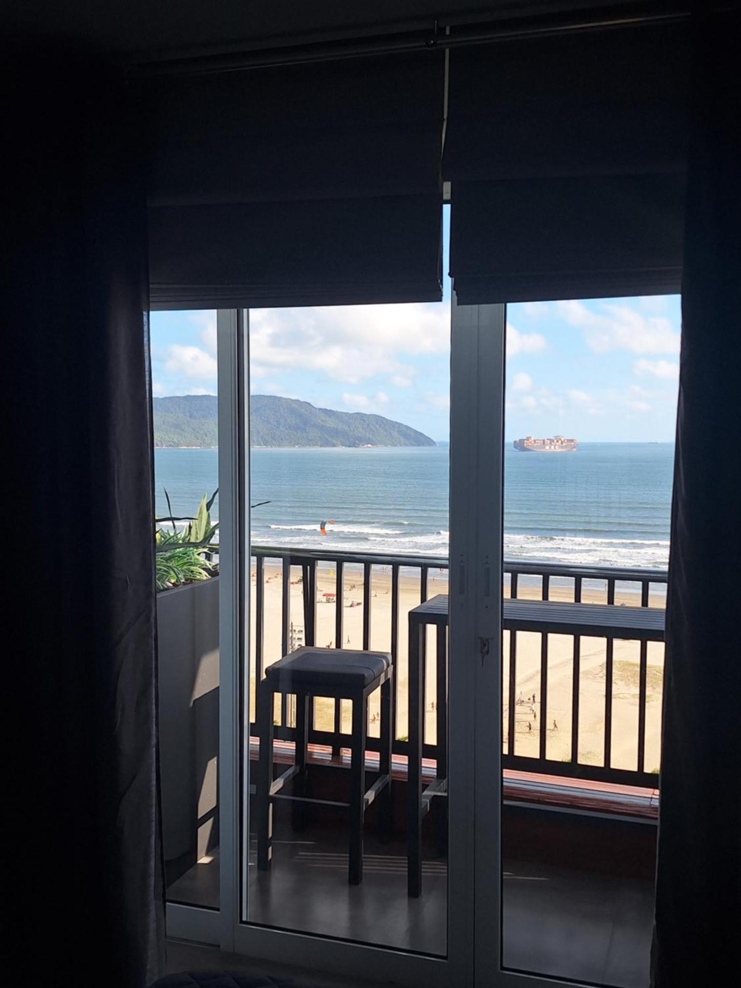 Apartamento Frente Mar Moderno 130M2 Σάντος Εξωτερικό φωτογραφία