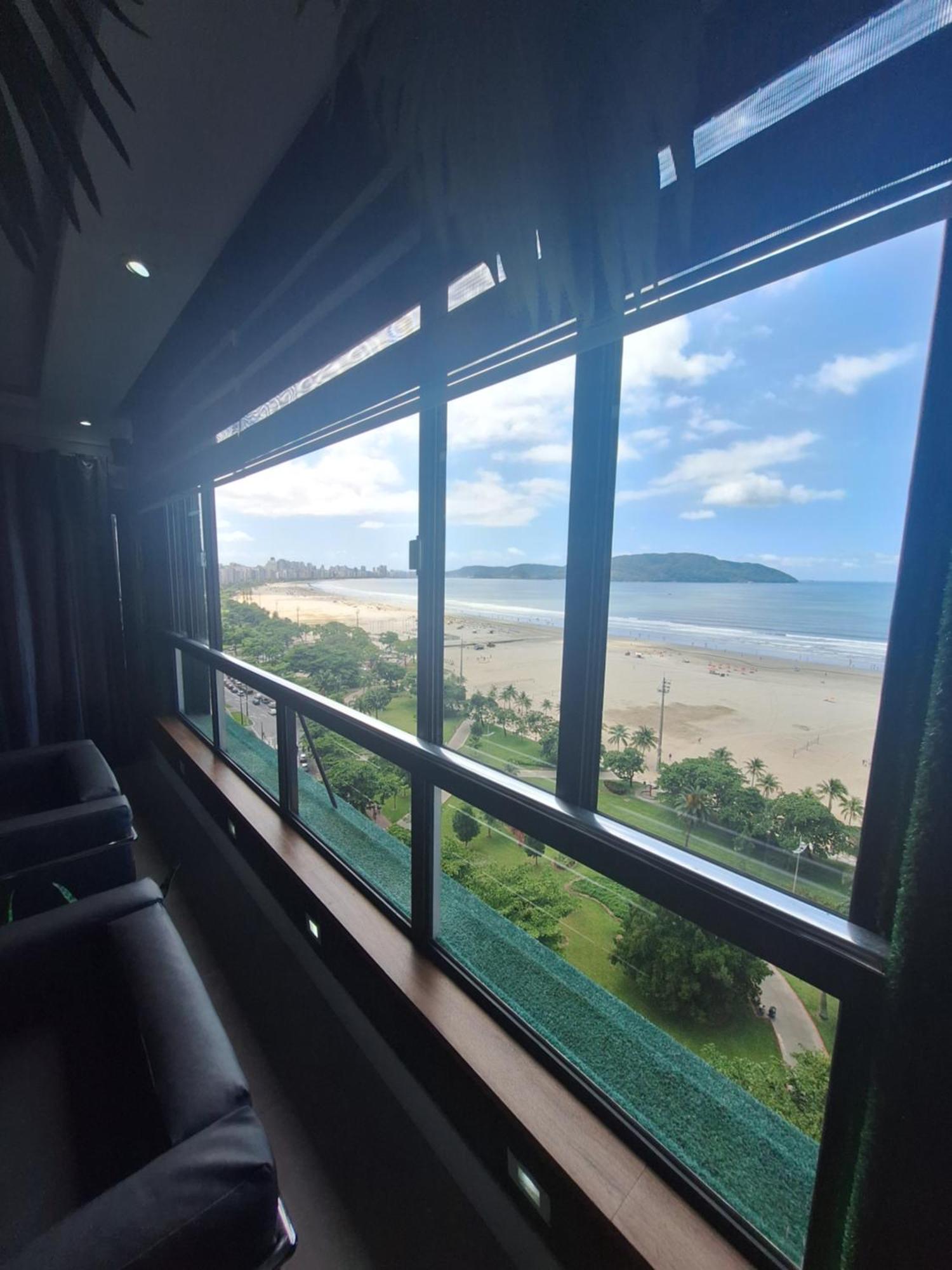 Apartamento Frente Mar Moderno 130M2 Σάντος Εξωτερικό φωτογραφία